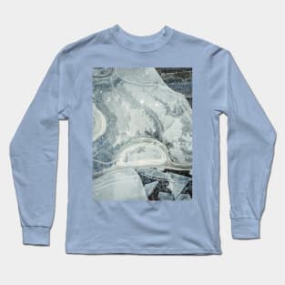 frozen abstract Long Sleeve T-Shirt